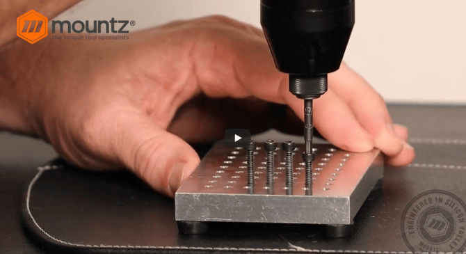 Auto Program the RPM Setting for Mountz Smart Electric Screwdrivers