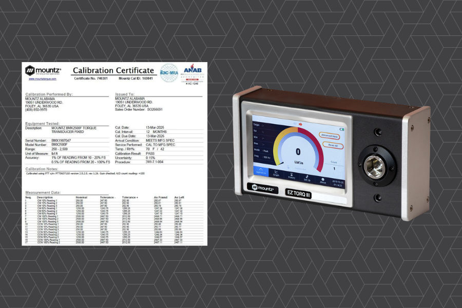 Calibration Certification White Paper